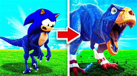 From Sonic To CURSED DINO SONIC In GTA 5 RP YouTube