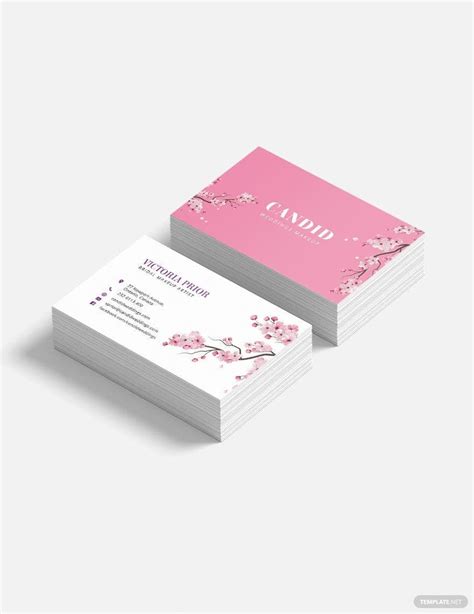 Makeup Artist Visiting Card Psd Makeupview Co