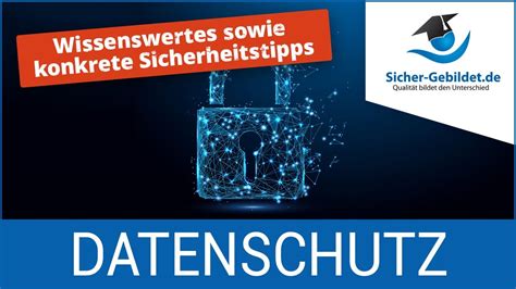 Datenschutz Datensicherheit IT Sicherheit Informationssicherheit