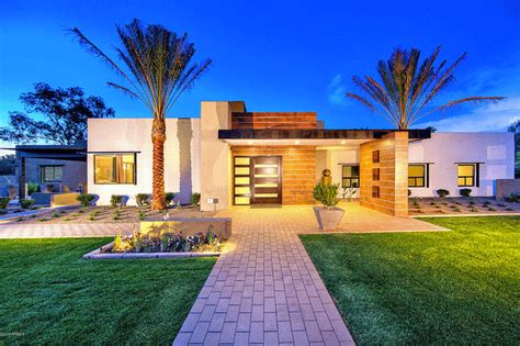 Million Newly Built Contemporary Home In Paradise Valley Az