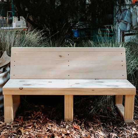 Kid's Wooden Bench Seat - The Perfect Buddy Bench! – Castle and Cubby