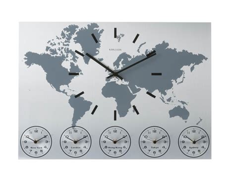 World Time Wall Clock Set At Patrick Holahan Blog