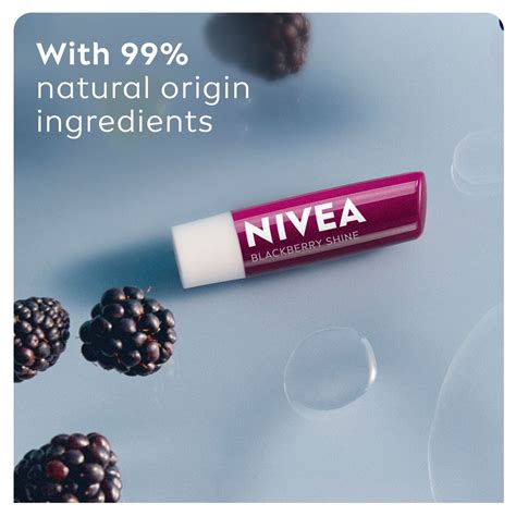 Nivea Blackberry Shine Lip Balm 48g Nivea India