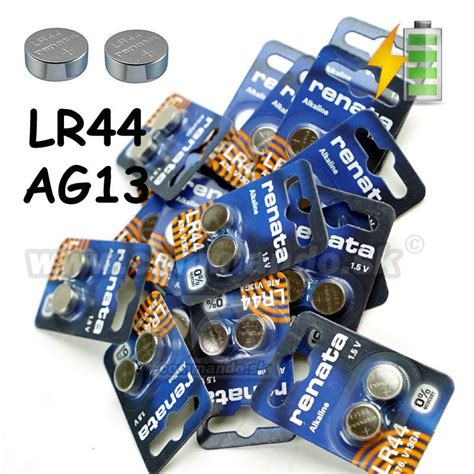 LR44 AG13 1,5V 2ks Alkaline Battery Renata | Commando.sk