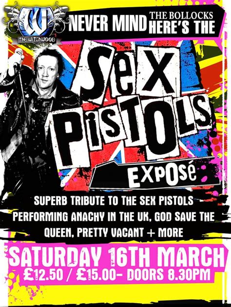 Sex Pistols Expos Saturday Th March The Witchwood