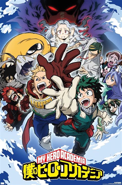 Amazon.com: Trends International My Hero Academia: Season 4 - Key Art ...