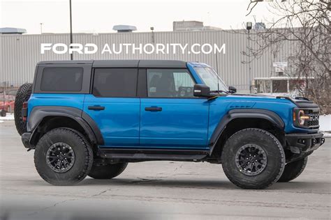 Ford Bronco Raptor Velocity Blue Metallic Real World Photos