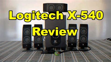 Logitech X 540 Review Youtube