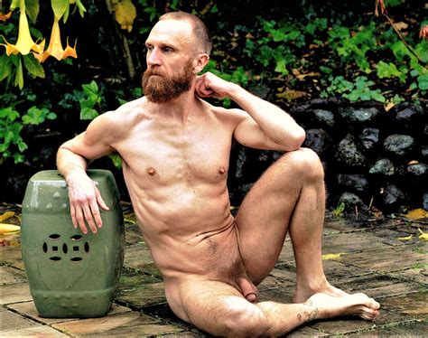 Naked Nice Guy Cock Show Hairy Daddy Cockout Nude