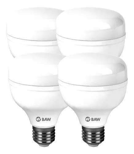 Lampara Led Alta Potencia W E Luz Fria Baw Pack X Un