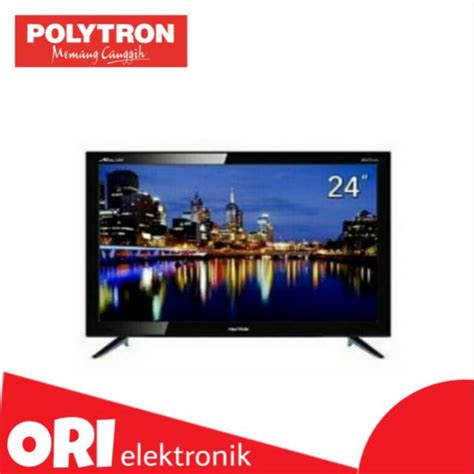 Jual POLYTRON LED TV DIGITAL 24 INCH PLD 24V 1853 MURAH ORI Shopee