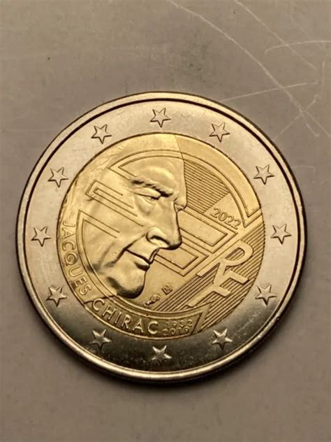 PIÈCE DE 2 euros rare jacques chirac EUR 750 00 PicClick FR