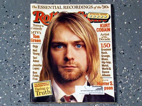 Kurt Cobain Rolling Stone Magazine Issue 812 1999 Etsy