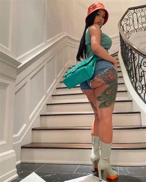 Cardi B Gets Her First Face Tattoo