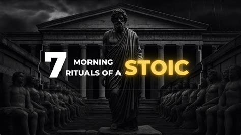 Mastering Your Morning Stoic Rituals For Inner Strength And