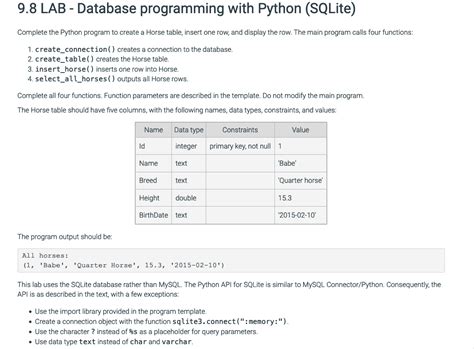 Answered 98 Lab Database Programming With Bartleby