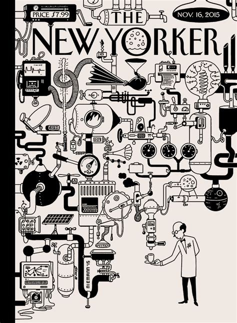 Stunning Christoph Niemann Illustrations For The New Yorker Fubiz Media