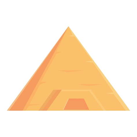 Premium Vector Landscape Pyramid Icon Cartoon Vector Ancient Desert