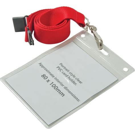 Branded Clear Lanyard Pouches Zest Promotional