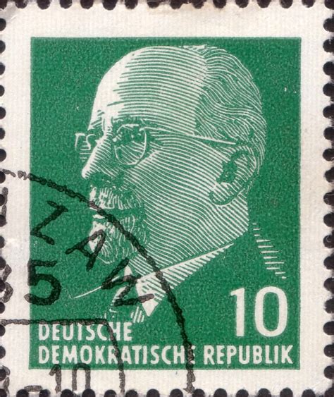 Deutsche Demokratische Republik Green Stamp Stompstompstamps Flickr