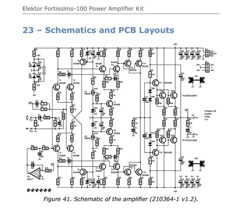 High End Amplifier From Elektor With Perfect Measurements Fortissimo