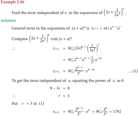 Binomial Theorem Definition Formula Theorem Solved Example