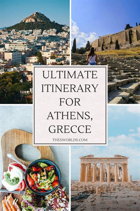 The Ultimate Itinerary For Athen S Grece In Greece