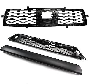 Amazon Bewild Front Bumper Upper Lower Grille Fit For