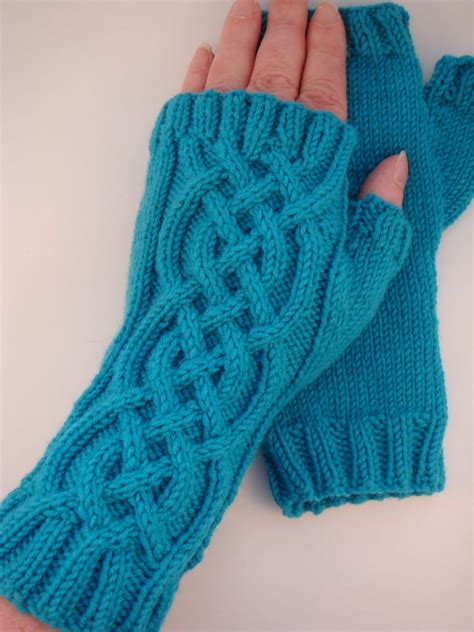 Knitted Fingerless Glove Pattern Knitting Patterns