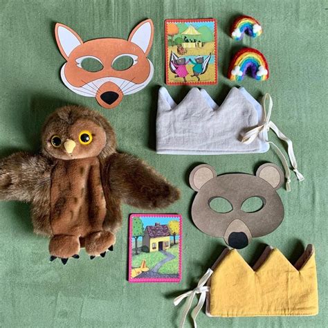 Printable Woodland Animal Masks