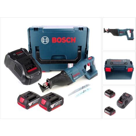 Bosch Gsa V Li Scie Sabre Sans Fil V X Batteries Ah X