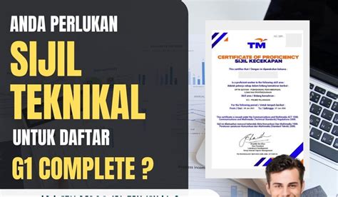 DAFTAR LESEN KONTRAKTOR CIDB MOF PERLUKAN SIJIL TEKNIKAL UNTUK DAFTAR