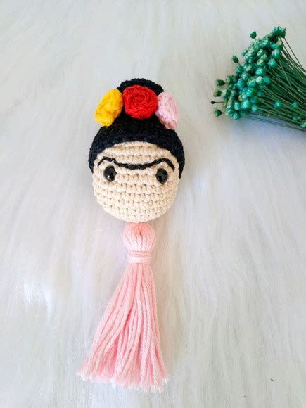 Chaveiro Frida Kahlo De Croch Amigurumi Elo