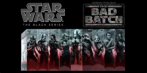 The Black Series Mural Line The Bad Batch