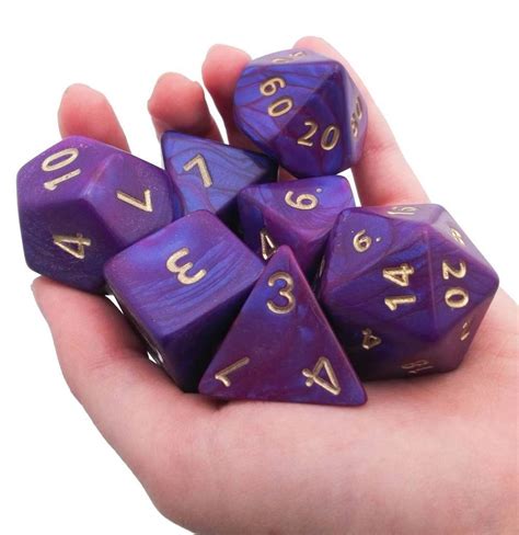 Otherworld Giant Dice Purple 35mm Rpg Role Playing Big Game Dice