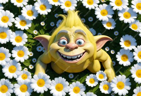 Free Photo Fantasy Troll In Beautiful Environment