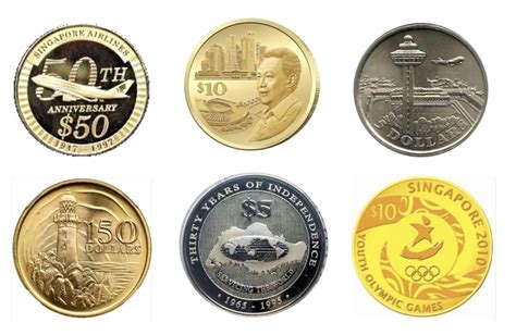 Commemorative Coins In Singapore And How Much Do They Cost Today