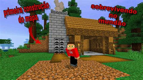 Minecraft Sobrevivendo No Mund O Ep Fiz Minha Primeira