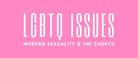 Lgbtq And Modern Sexuality The Institute Of Reformational Christianity