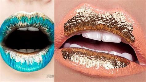 Labios Metalizados O Irisdiscentes A La Moda The Fashion Touch