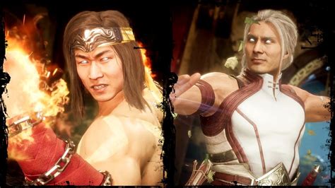 Liu Kang V Fujin Dialogues Mortal Kombat 11 Youtube