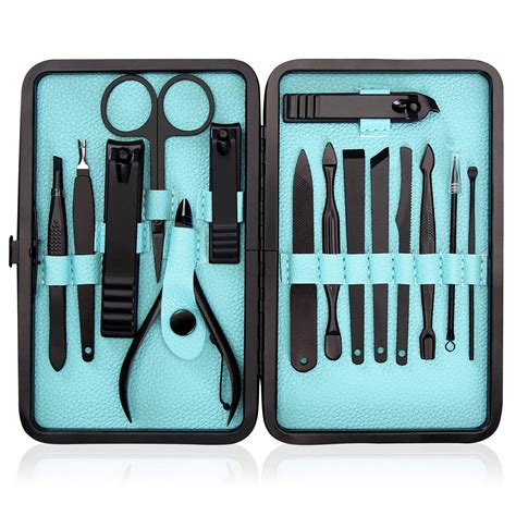 15 Piece Manicure Pedicure Nail Care Set Professional Manicure and ...