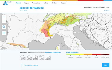 Come Leggere I Bollettini Valanghe Di Aineva Montagna Tv