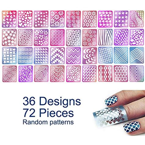 Printable Nail Art Stencils