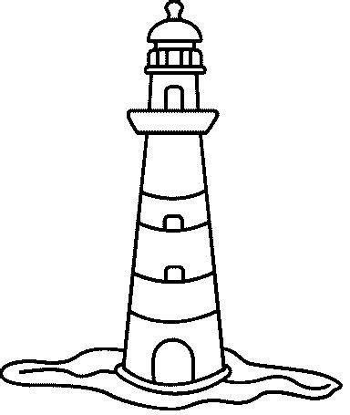 LIGHTHOUSE COLORING DRAWINGS LIGHTHOUSE