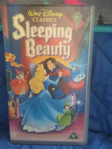 Walt Disney Classics Sleeping Beauty On Vhs Video Cassette Tape