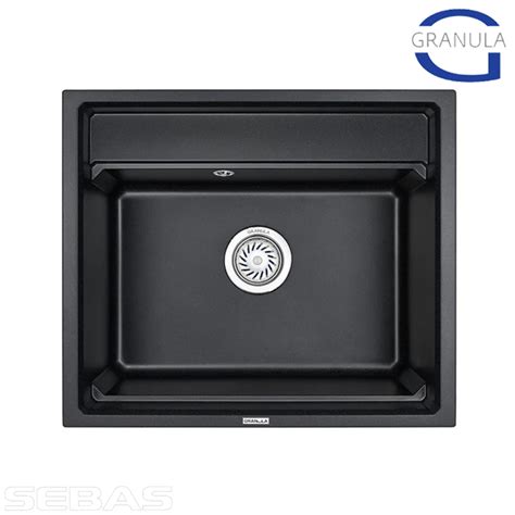 Chiuveta KS-6003 NEGRU. GRANULA - Accemob