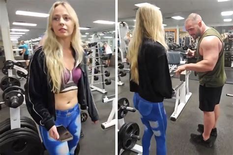 “morally Sickening” Woman Who Wore “painted Pants” To The Gym Issues Public Apology Bored Panda