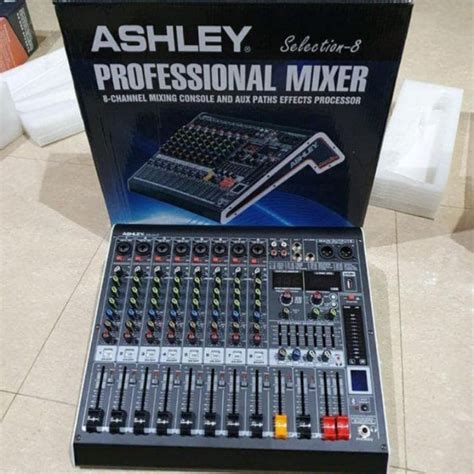 Jual Mixer Audio Channel Ashley Selection Bluetooth Usb Equalizer