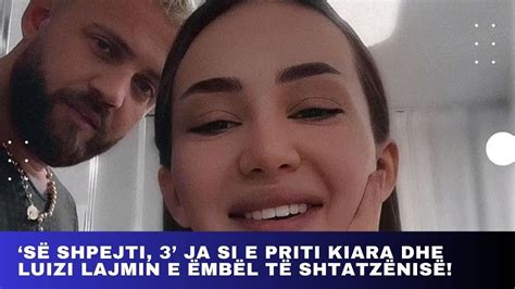 Së shpejti 3 Ja si e priti Kiara dhe Luizi lajmin e ëmbël të